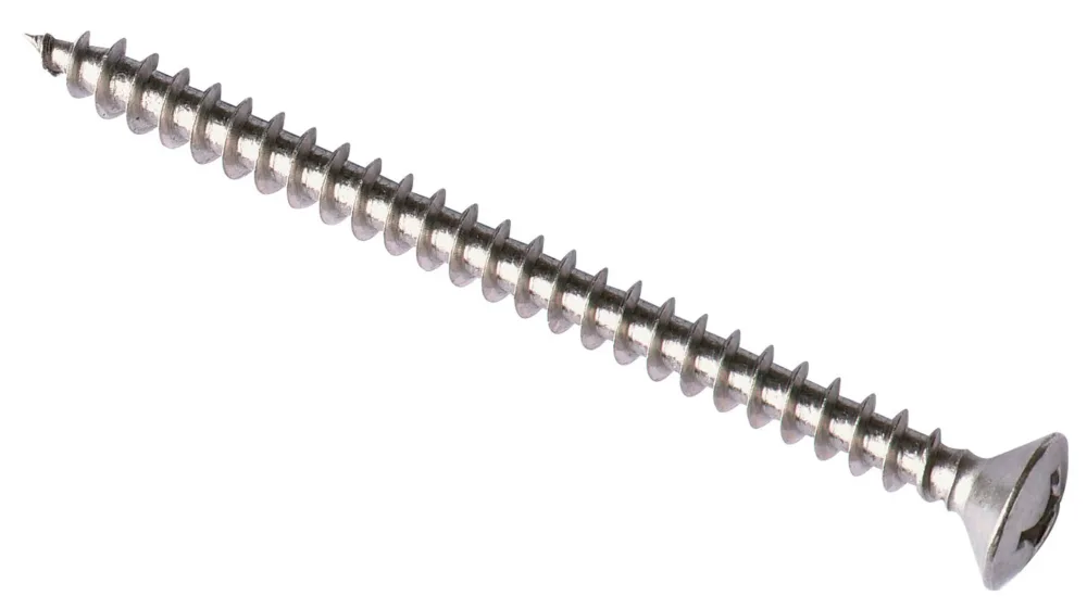FIXX 4443577 VVS-skruv 5.0 mm, pozidrive-Z, A2 30 mm, 20-pack