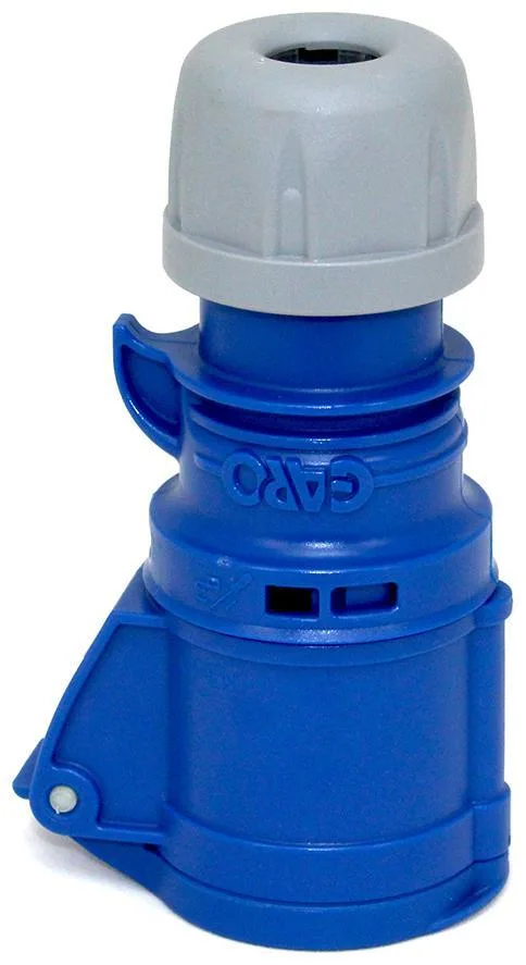 Garo Quick Skarvuttag IP44 5-polig 16A 6h, röd