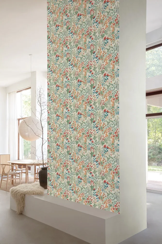 Grandeco Alice A0902 Tapet Vit/multi
