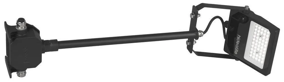 Hide-a-Lite Scout G2 7768006 Strålkastare svart, 4000 K Asym, inkl. arm 4250 lm, XS, 0,5 m
