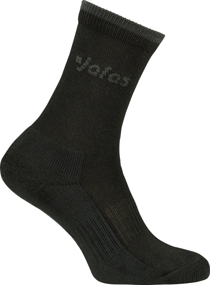 Jalas 8210B Strumpa svart, halvfrotté 44-46