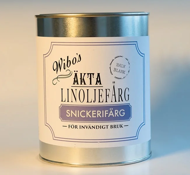 Linoljefärg Snickerifärg Inomhus 3 L Valfri Kulör