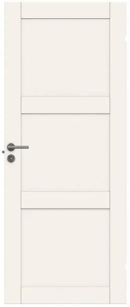 Swedoor Unique 03L Innerdörr vitpigmenterad ek 825x1940 mm