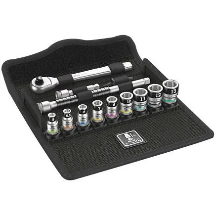 Wera Zyklop Metal HF 003756 Hylsnyckelsats