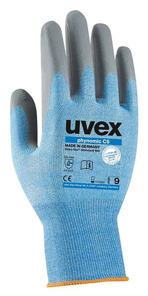 uvex PHYNOMIC C5 Skärskyddshandske ofodrad 10
