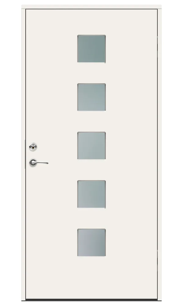 Swedoor Dice Ytterdörr vit (S 0502-Y) 2080x988 mm