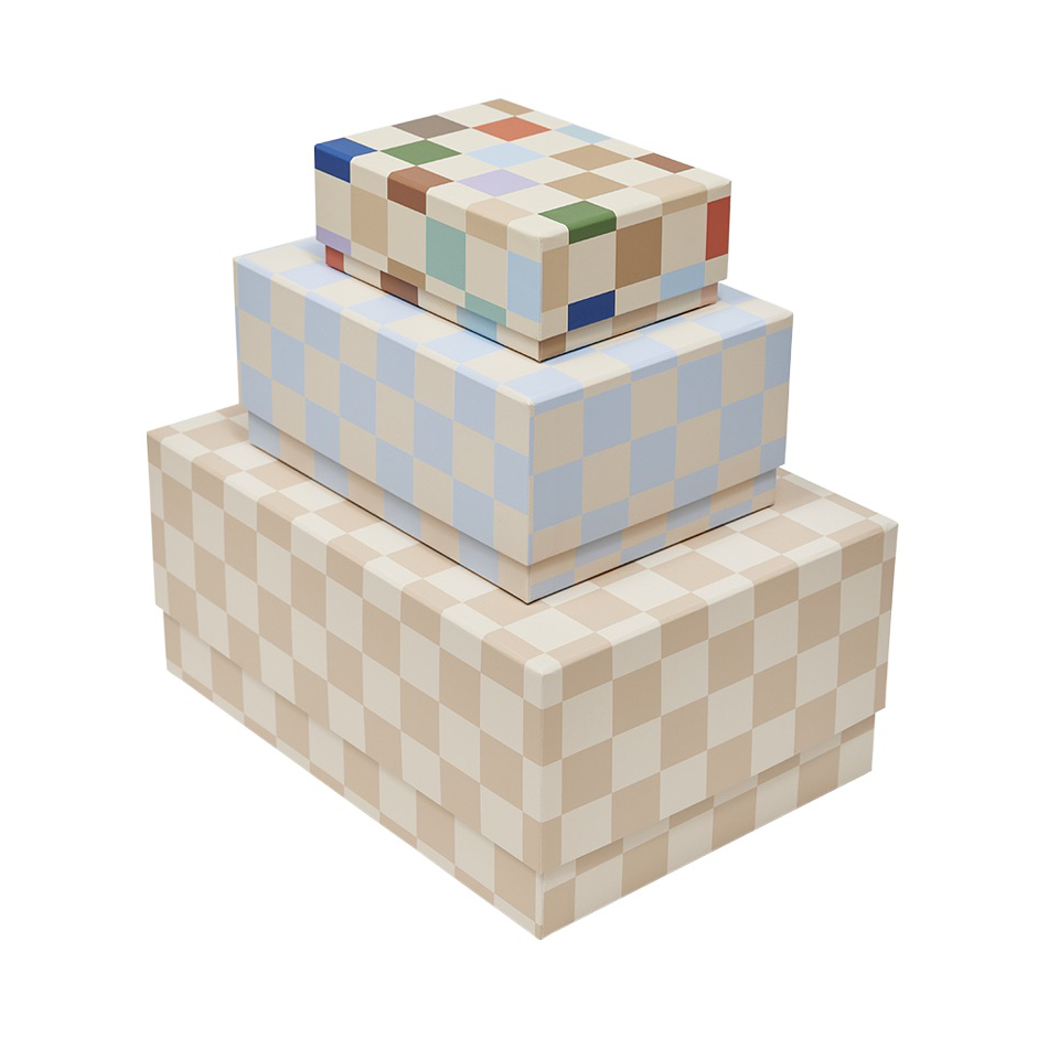 Mana förvaringsboxar 3 delar, Multi