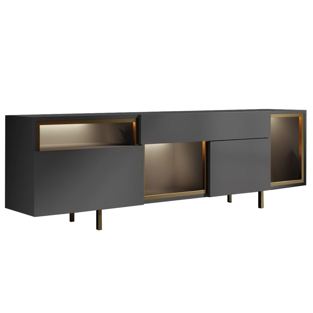 Denvar TV-bänk 180x55x32 cm